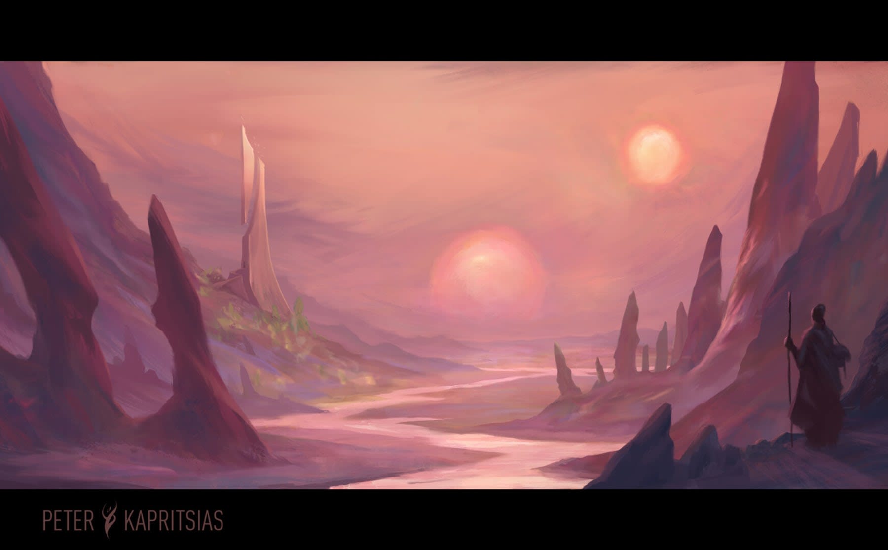 Passie: Peter ontwerpt illustraties voor games en films