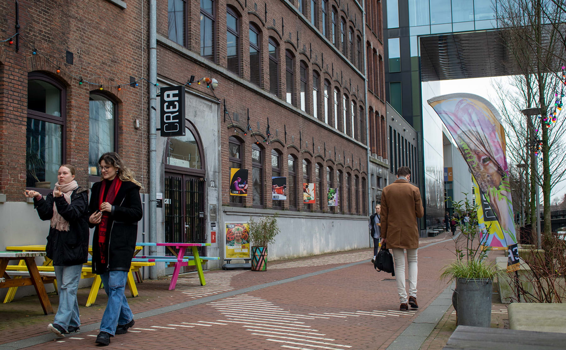 crea_gebouw Cultureel centrum CREA organiseert voor het eerst een workshop op de HvA