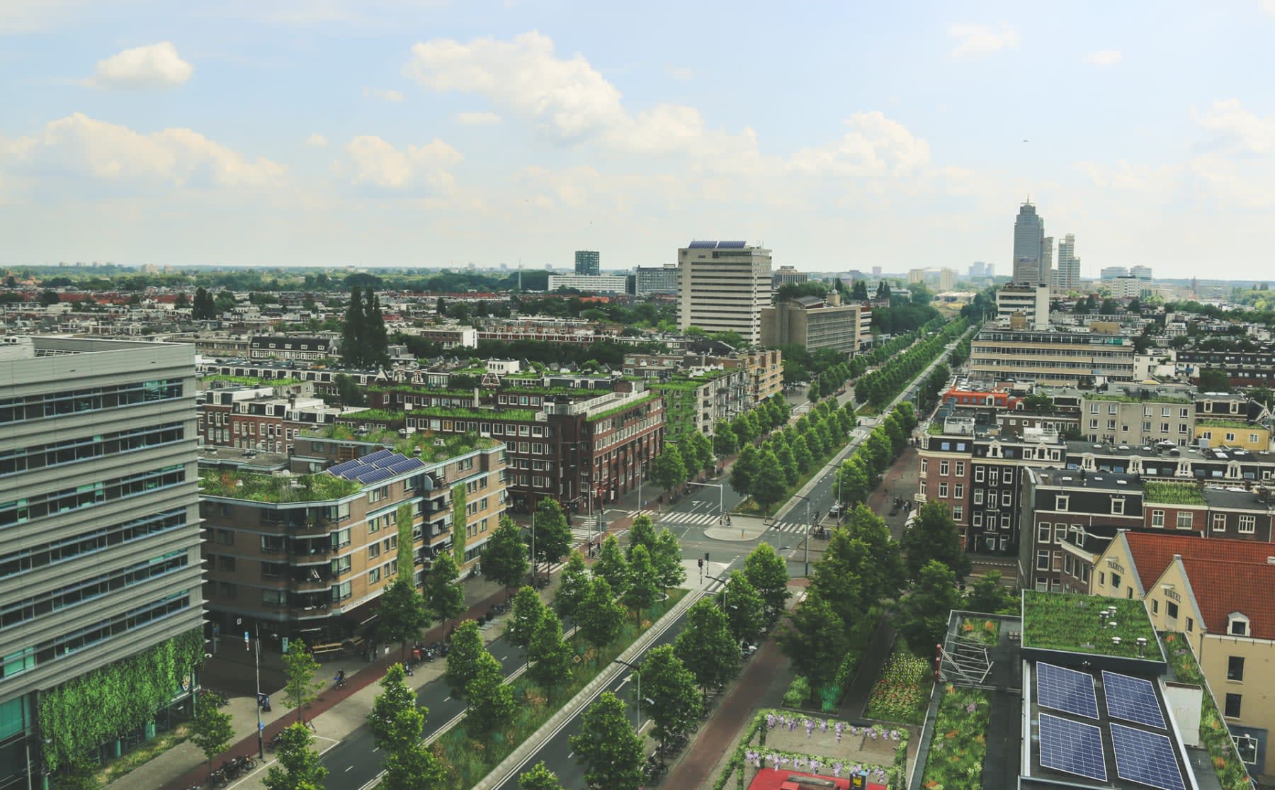 Hoe is het nu met de groene brug boven de Wibautstraat?