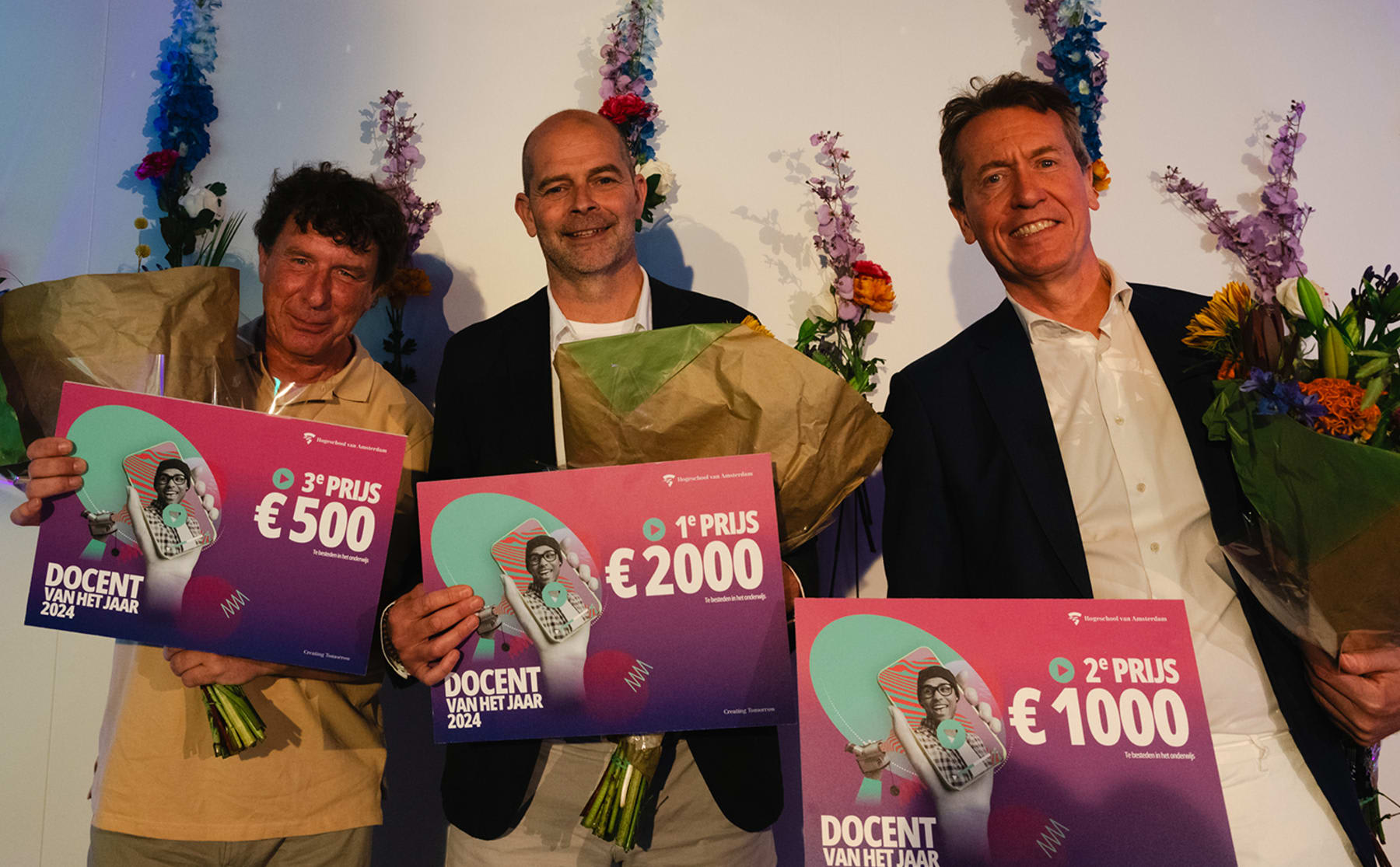 Nieuwtje: Bob Verkleij benoemd tot HvA-docent van het jaar