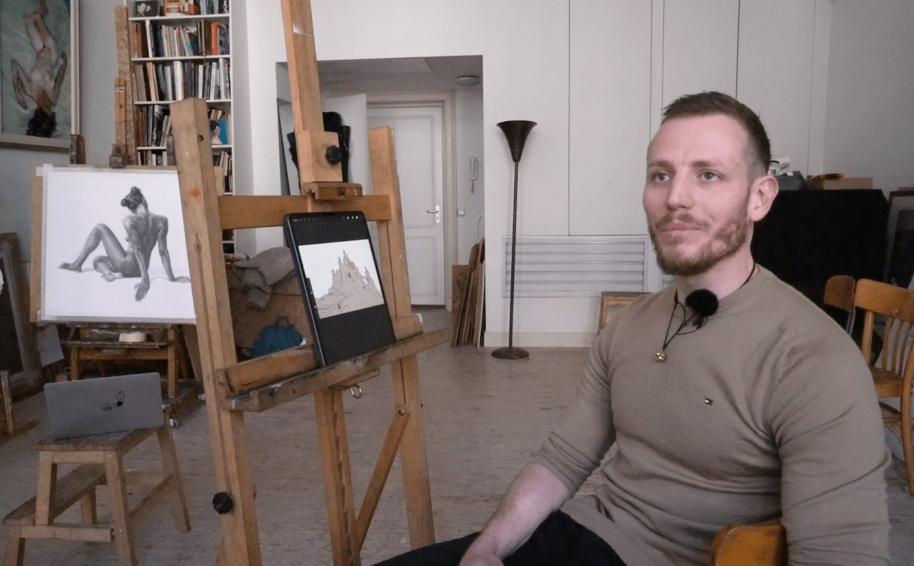 Passie: Peter ontwerpt illustraties voor games en films