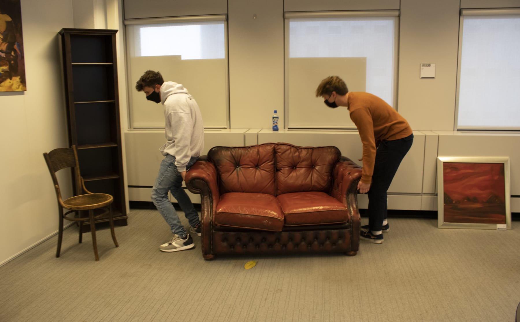 Als enige op de campus of toch niet? &lsquo;Oh nee, betrapt!&rsquo;