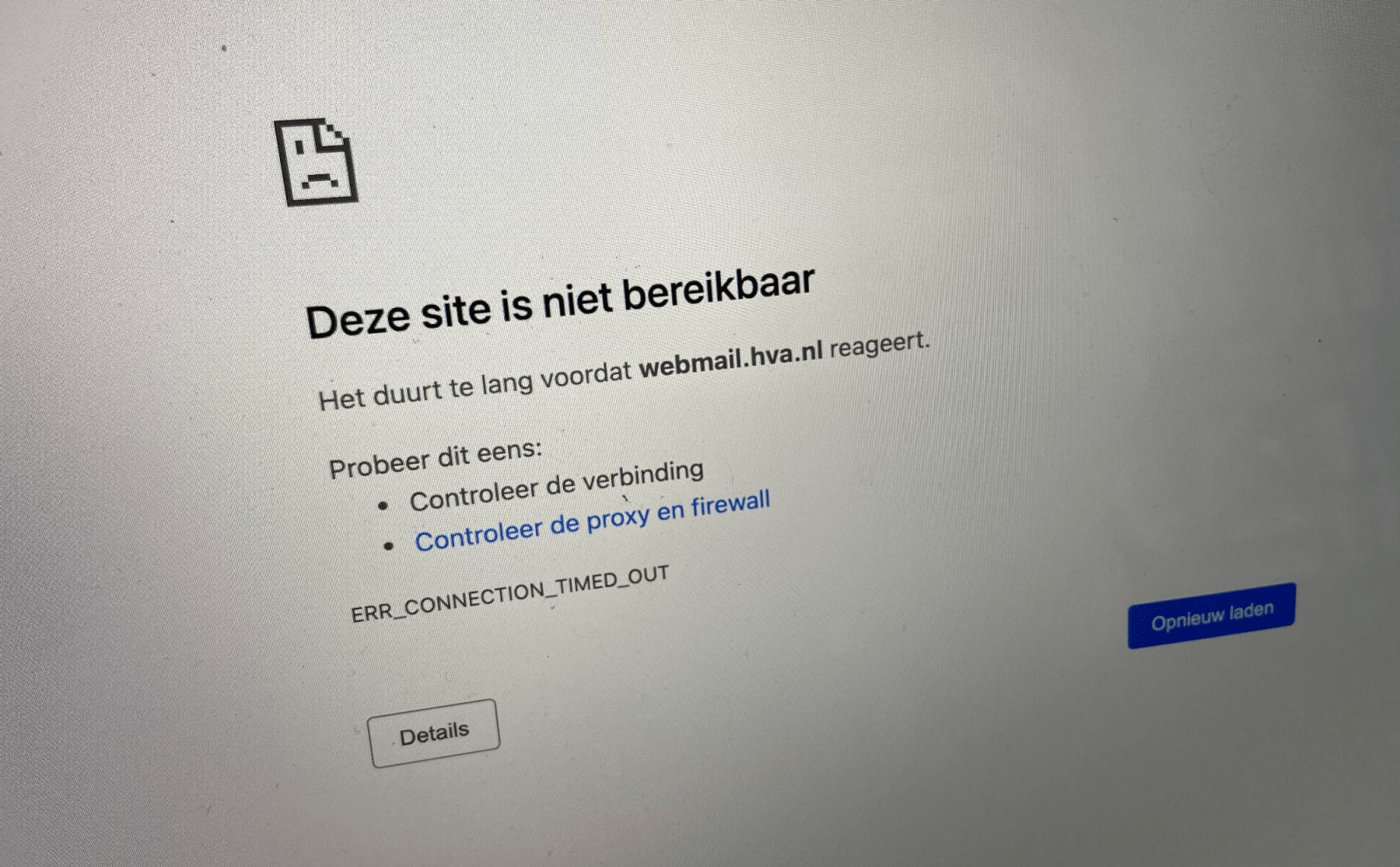 Lek in mailprogramma Microsoft heeft ook gevolgen voor HvA