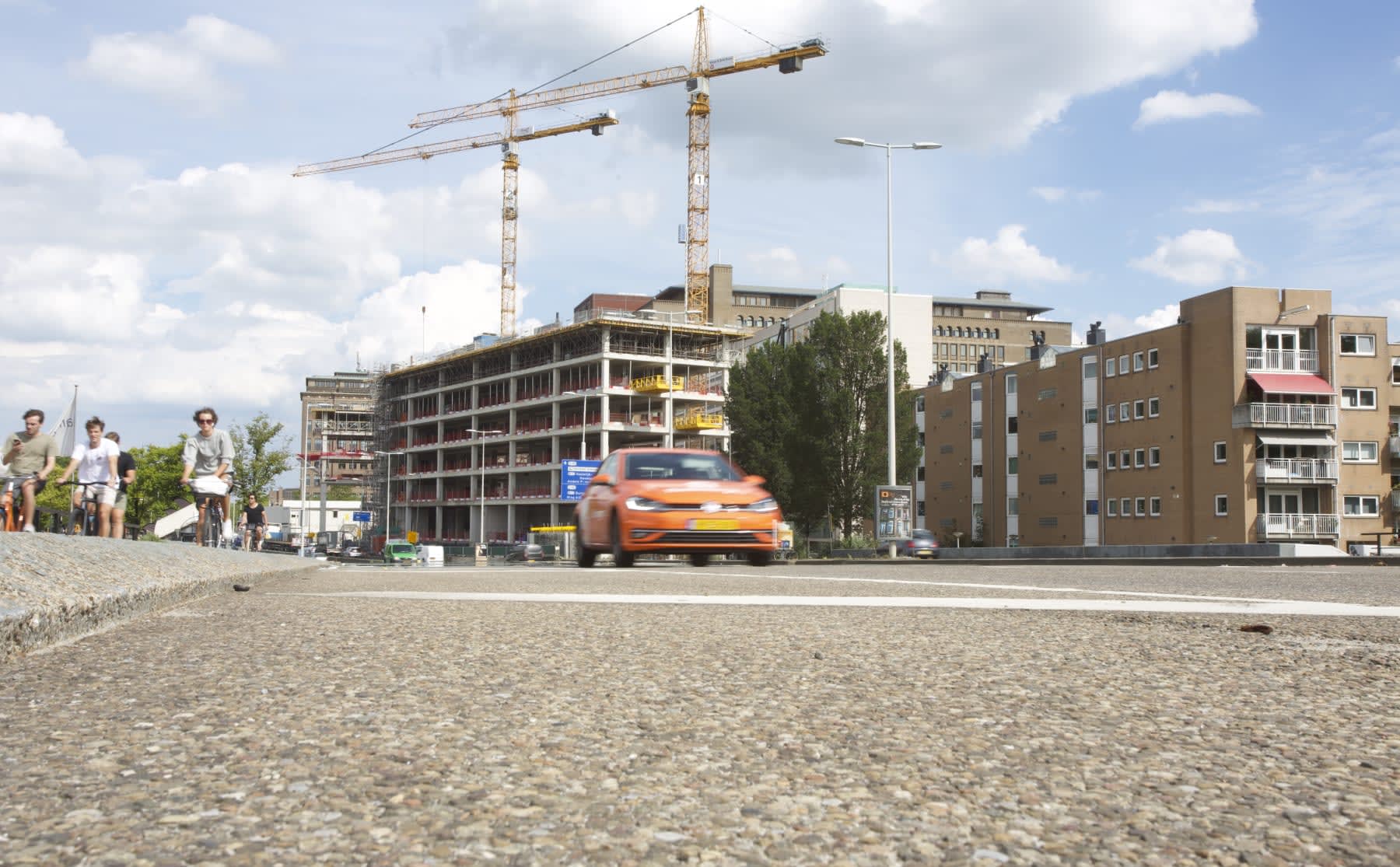 nog-zeven-van-de-veertien-verdiepingen-te-gaan-het-conradhuis-gaat-de-hoogte-in-image Nog zeven van de veertien verdiepingen te gaan: het Conradhuis gaat de hoogte in