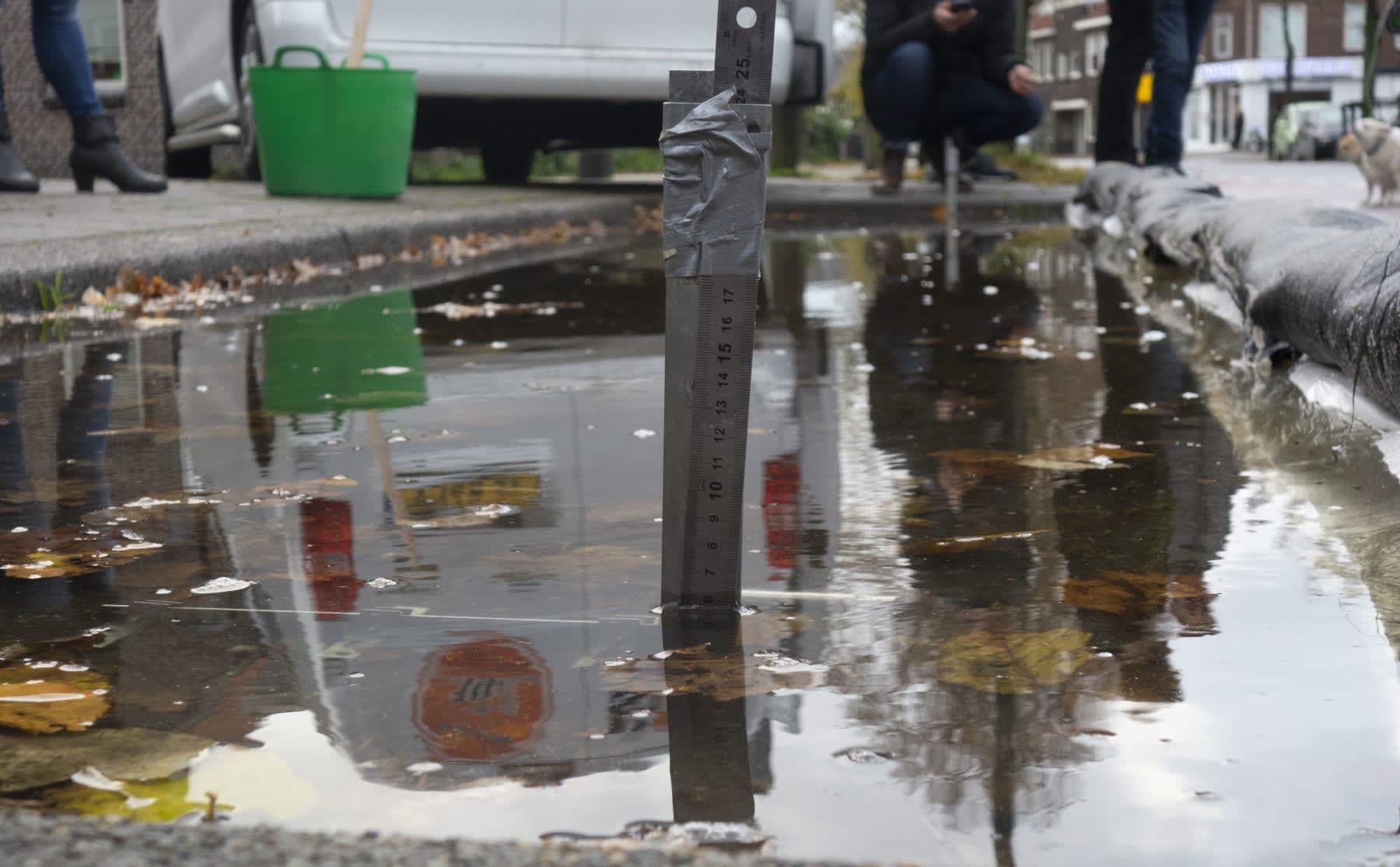 Deze studenten helpen voorkomen dat jouw woonstraat overstroomt