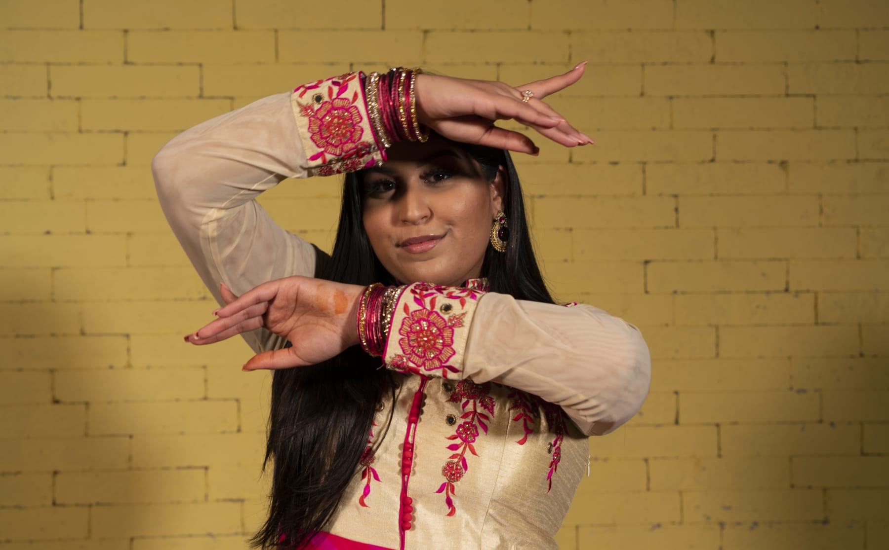 Passie: Renuka gooit al haar levenslust in Bollywooddans