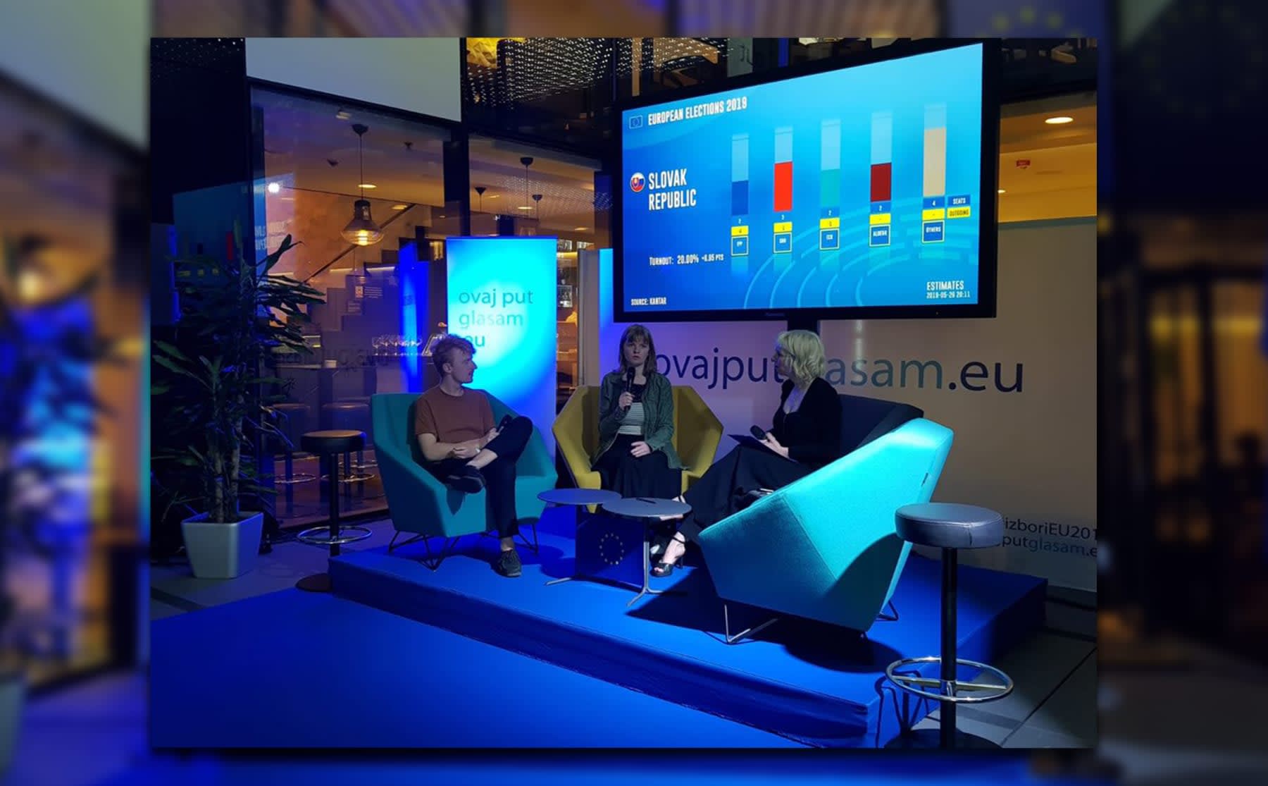 Ik ging op studiereis en ineens sprak ik voor een zaal journalisten