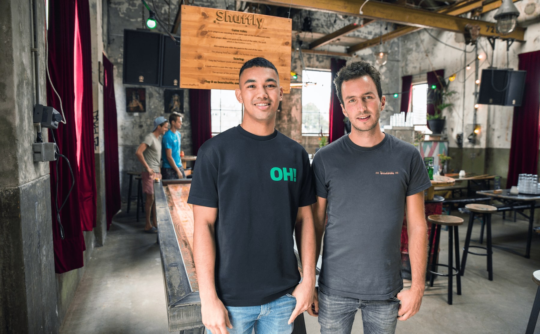 Deze studenten brachten &lsquo;shuffleboard&rsquo; naar Nederland