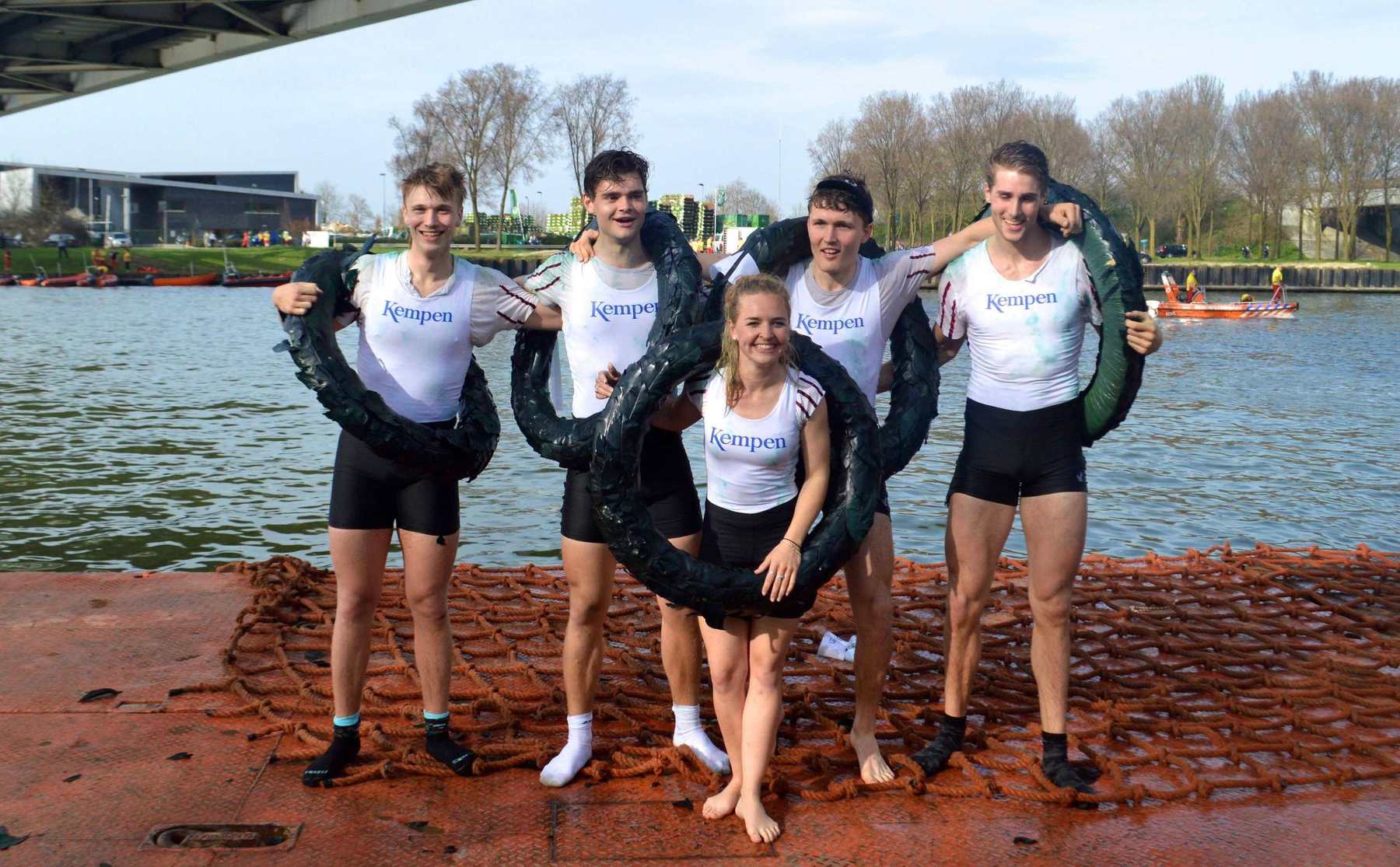 Roeiers Nereus winnen opnieuw belangrijke Varsity