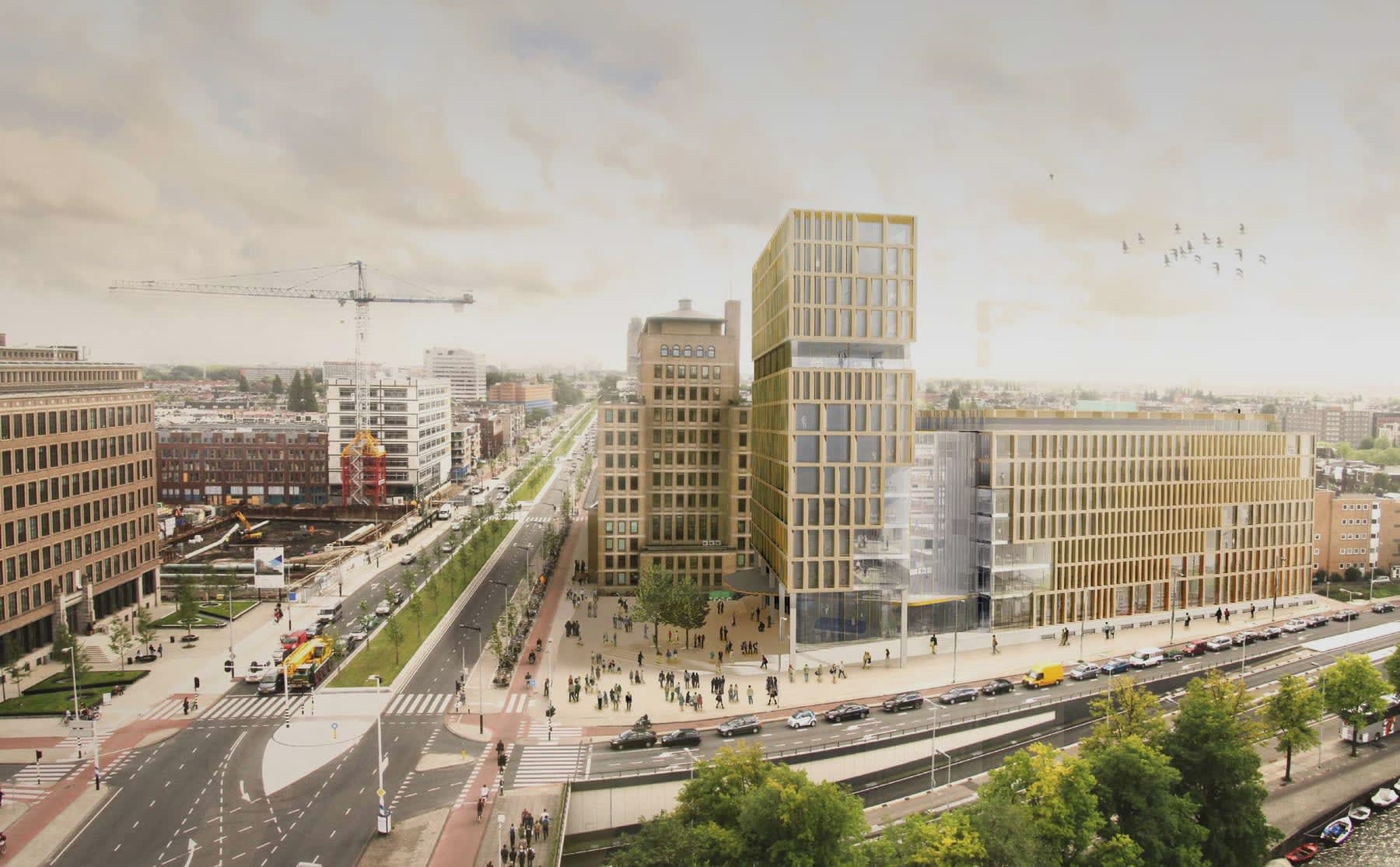 HvA gaat voor bouw gehele Conradhuis