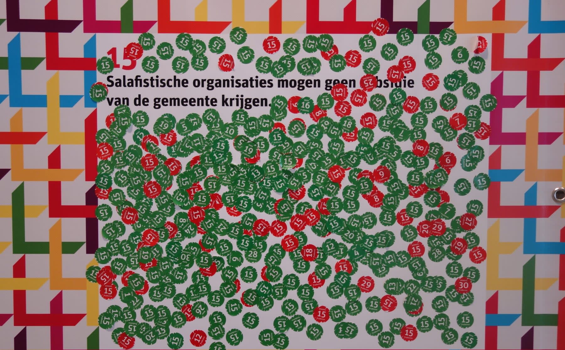 Stickeren voor een stemadvies: wat vinden studenten?