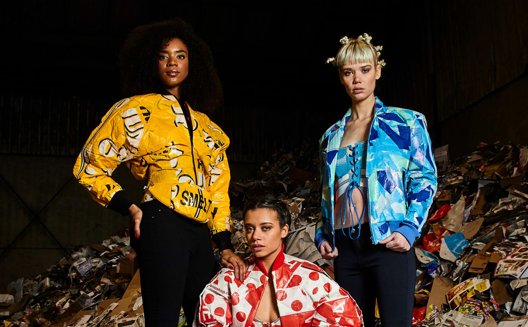 Van plastic boodschappentas naar hippe jas