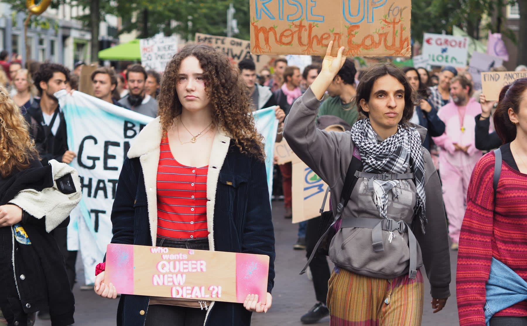 hva-demonstreert-mee-tijdens-klimaatmars-image HvA demonstreert mee tijdens Klimaatmars