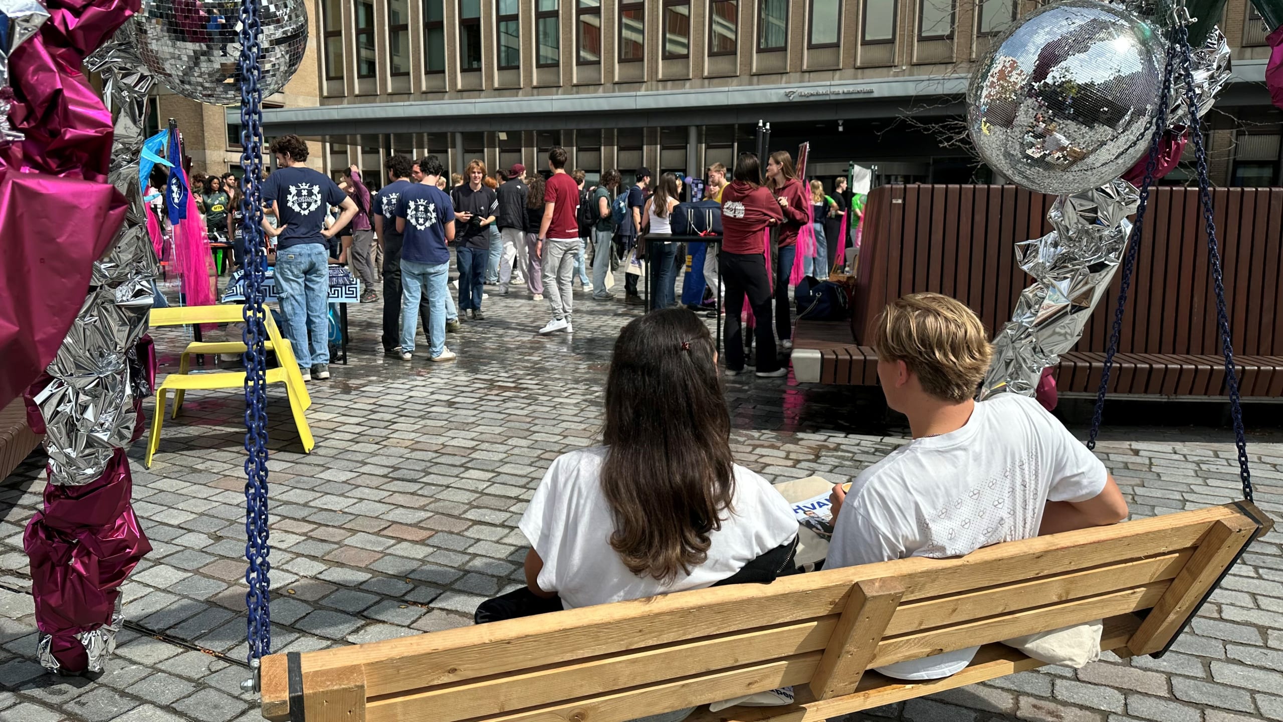 Eerstejaars bij open dag 2025