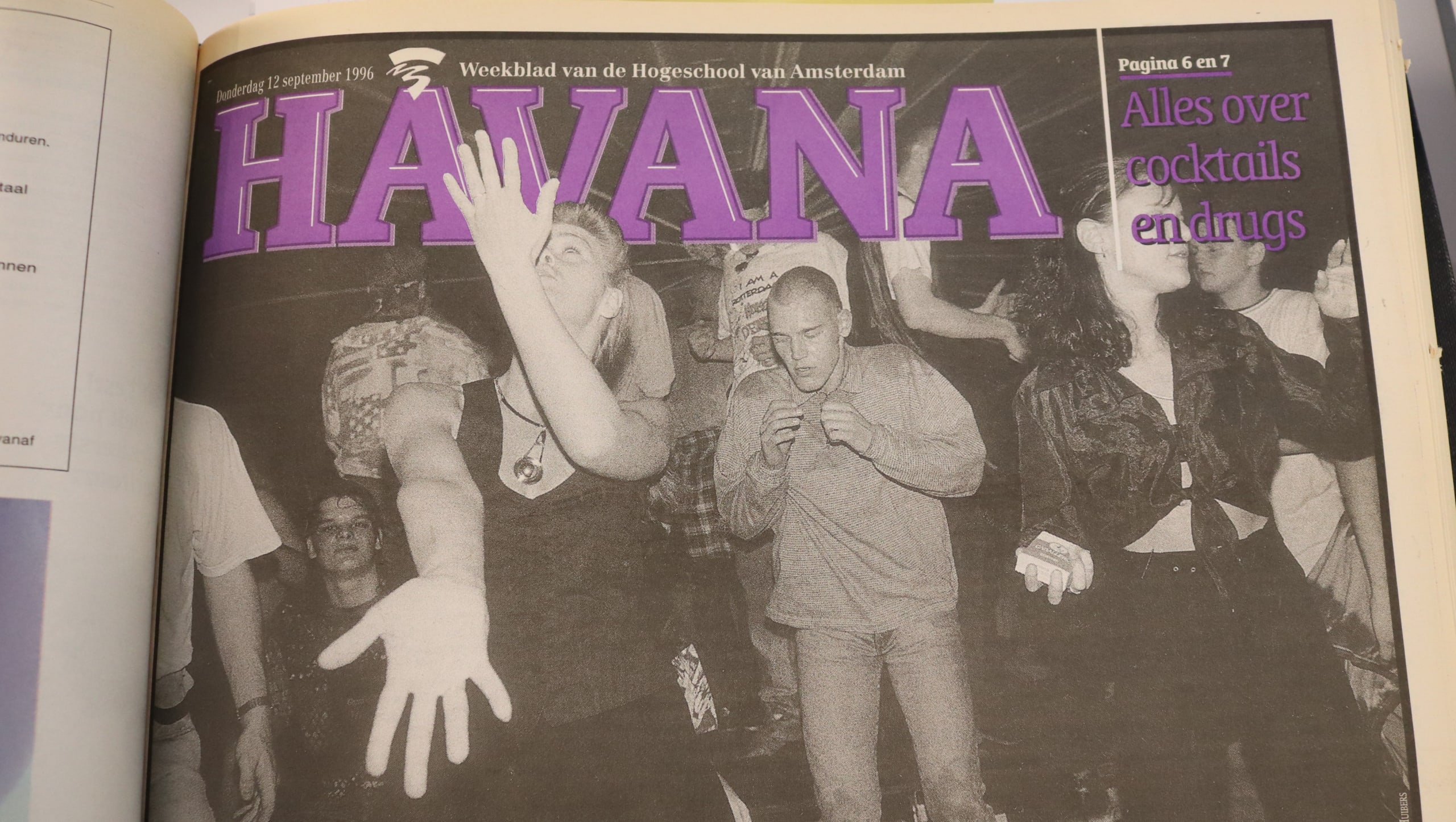 header2-havana-1996 Dertig jaar geleden verscheen de eerste ‘Havana’: ‘We werden de cowboys van de HvA genoemd’