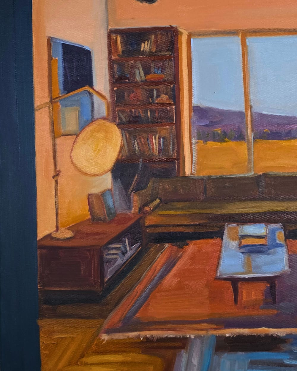 Brushwork detail