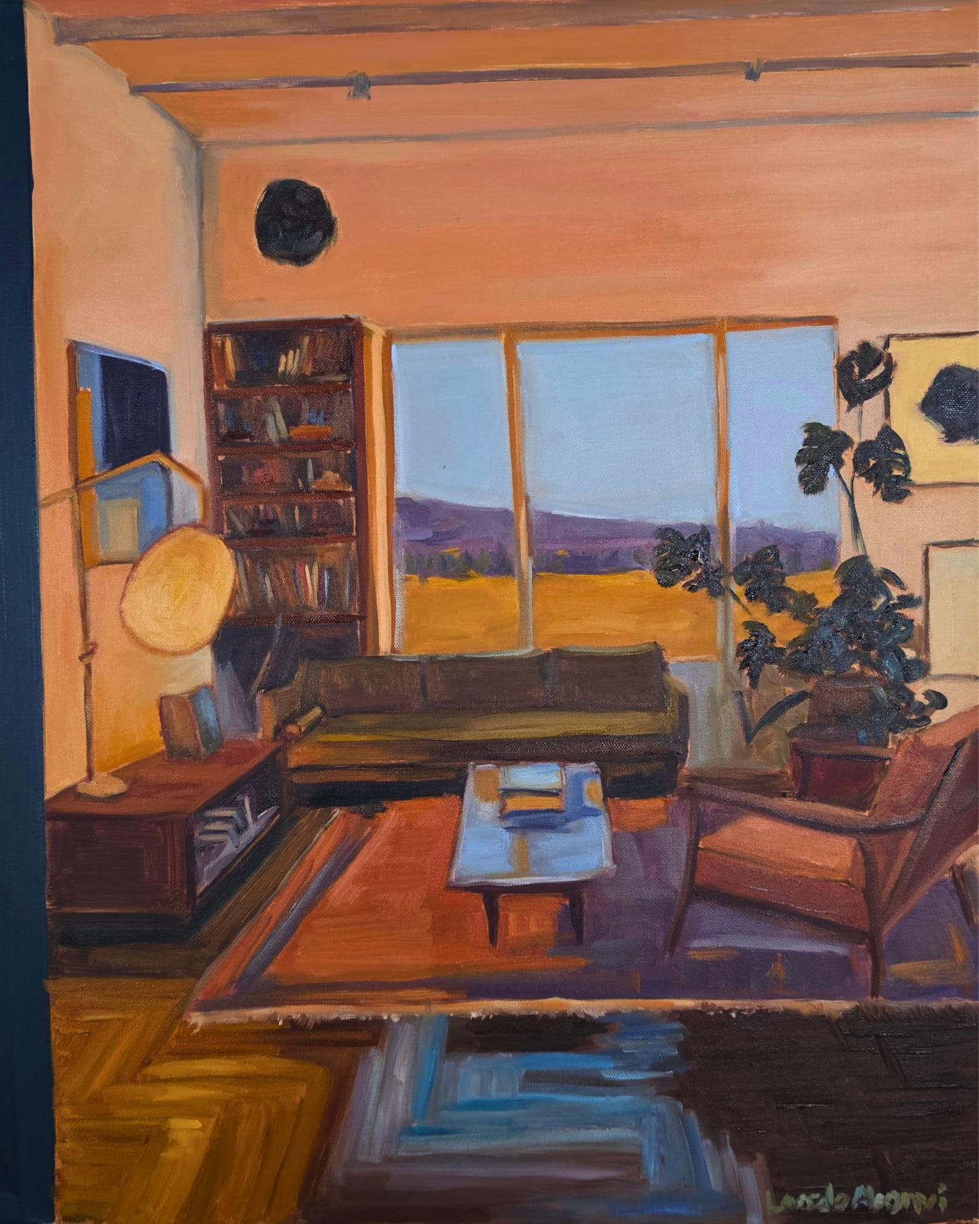 A Good Place To Stop — The painting