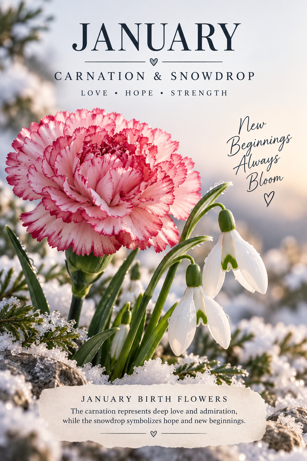 January birth flowers
