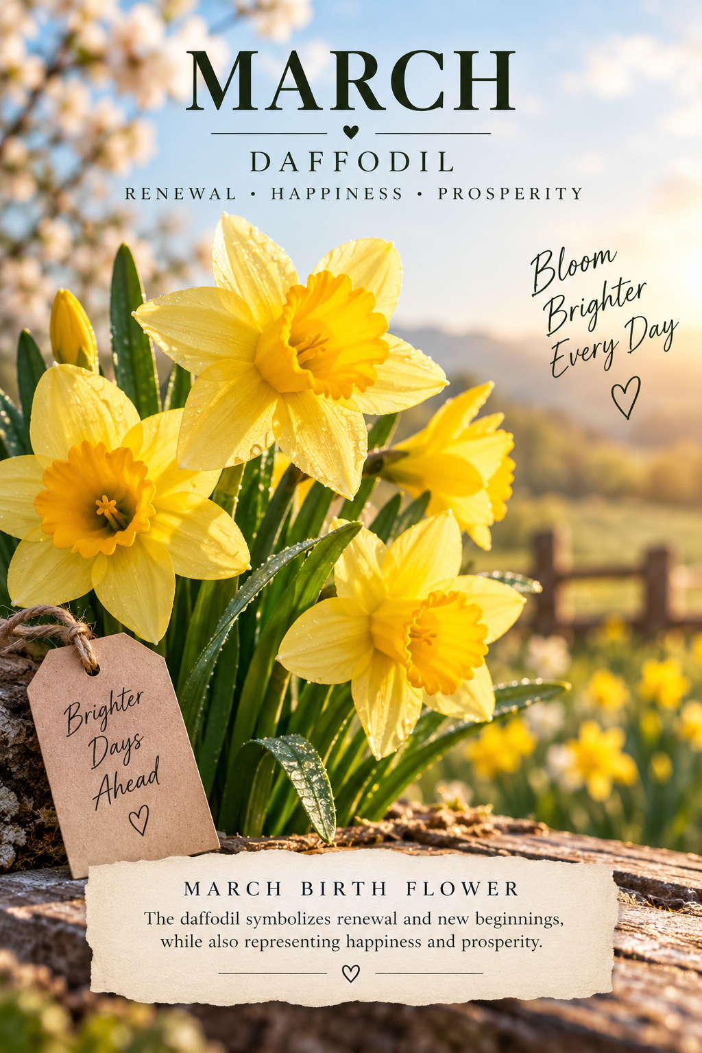 March birth flowers