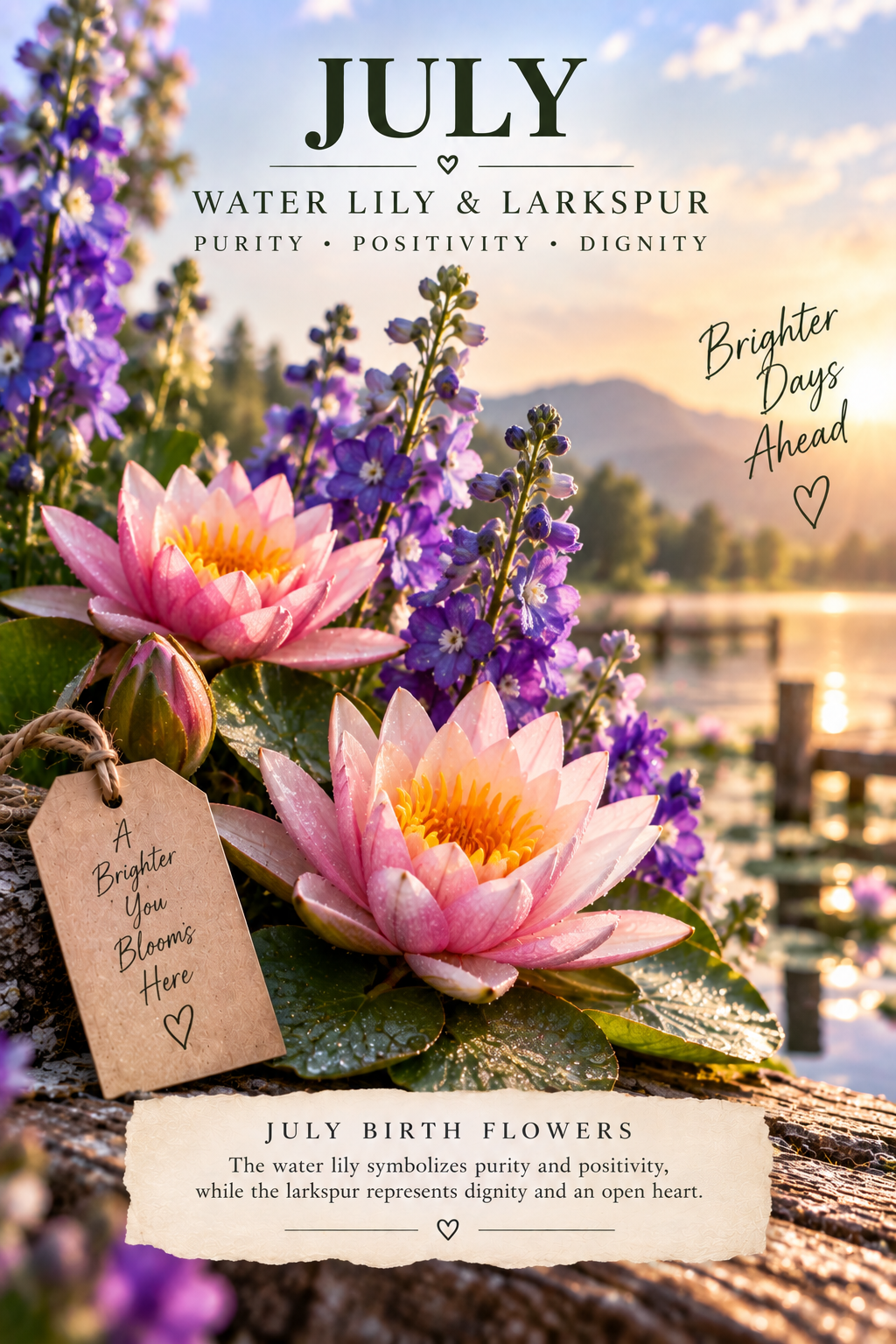 July birth flowers