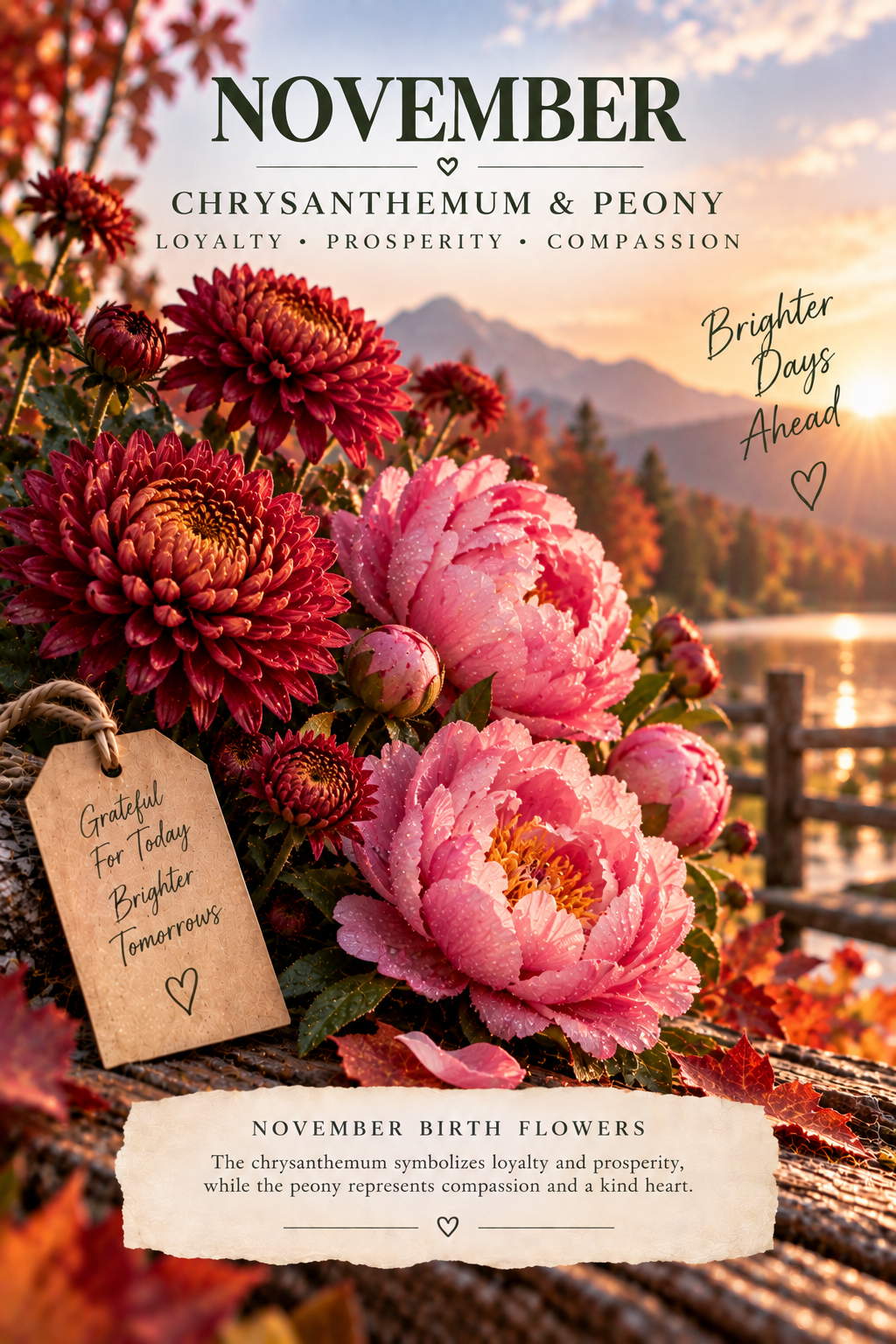 November birth flowers