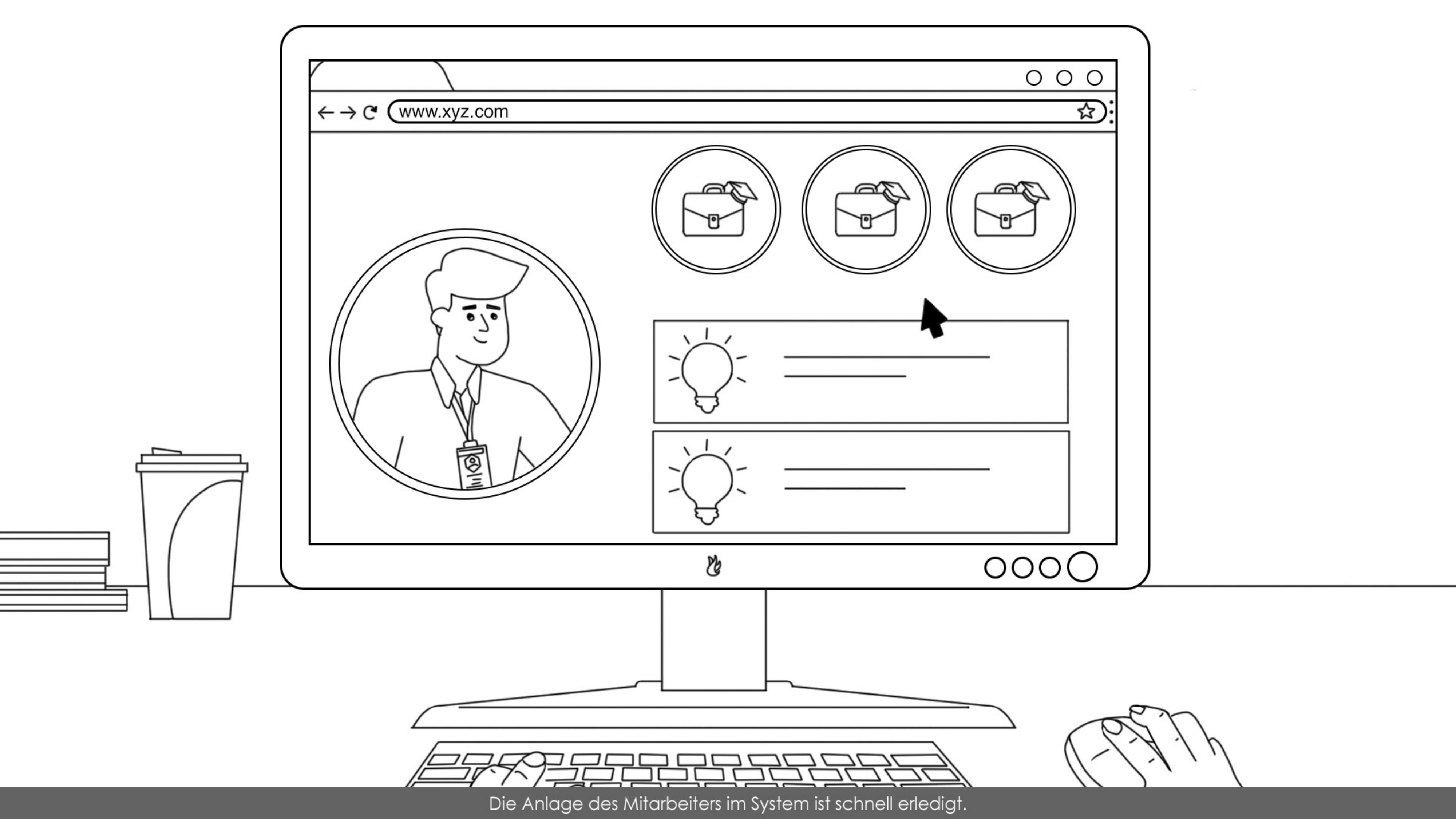 storyboard first page