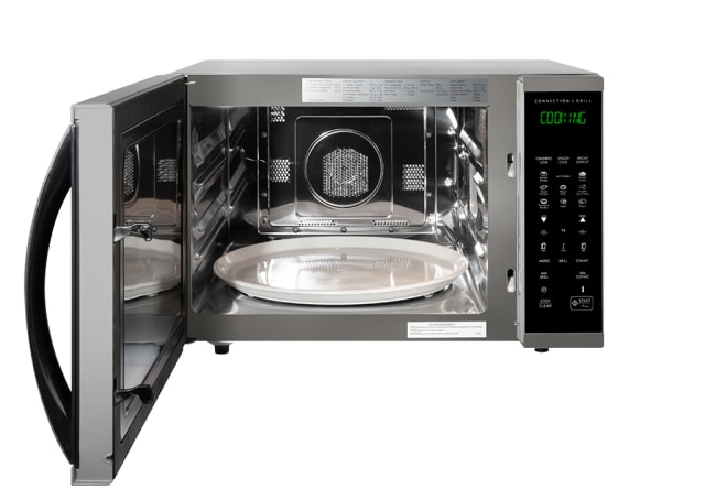 1000W Convection Microwave - Stainless Steel