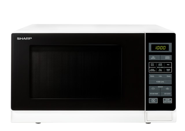 900W Midsize Microwave - White