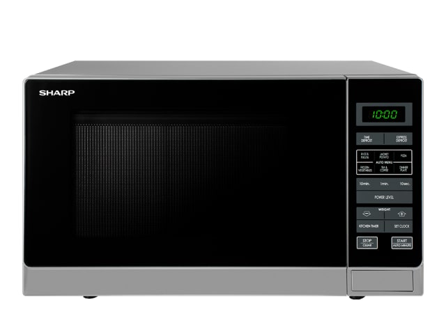 900W Midsize Microwave - Silver