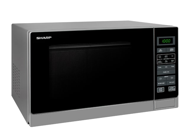 900W Midsize Microwave - Silver