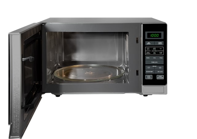 900W Midsize Microwave - Silver