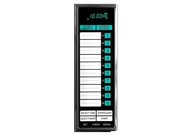 1500W Commercial Microwave - Stainless Steel