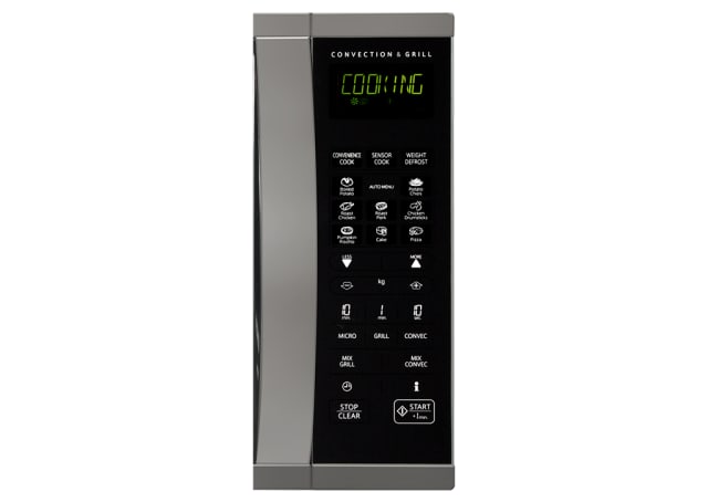 1000W Convection Microwave - Stainless Steel