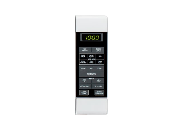 750W Compact Microwave - White