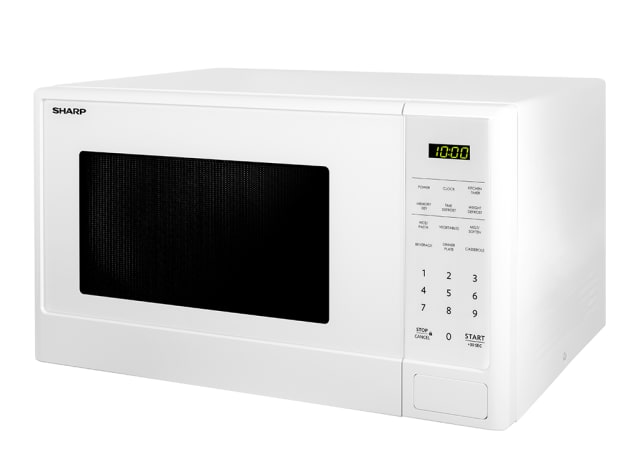 1100W Midsize Microwave - White