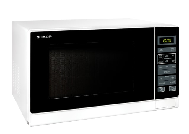 900W Midsize Microwave - White