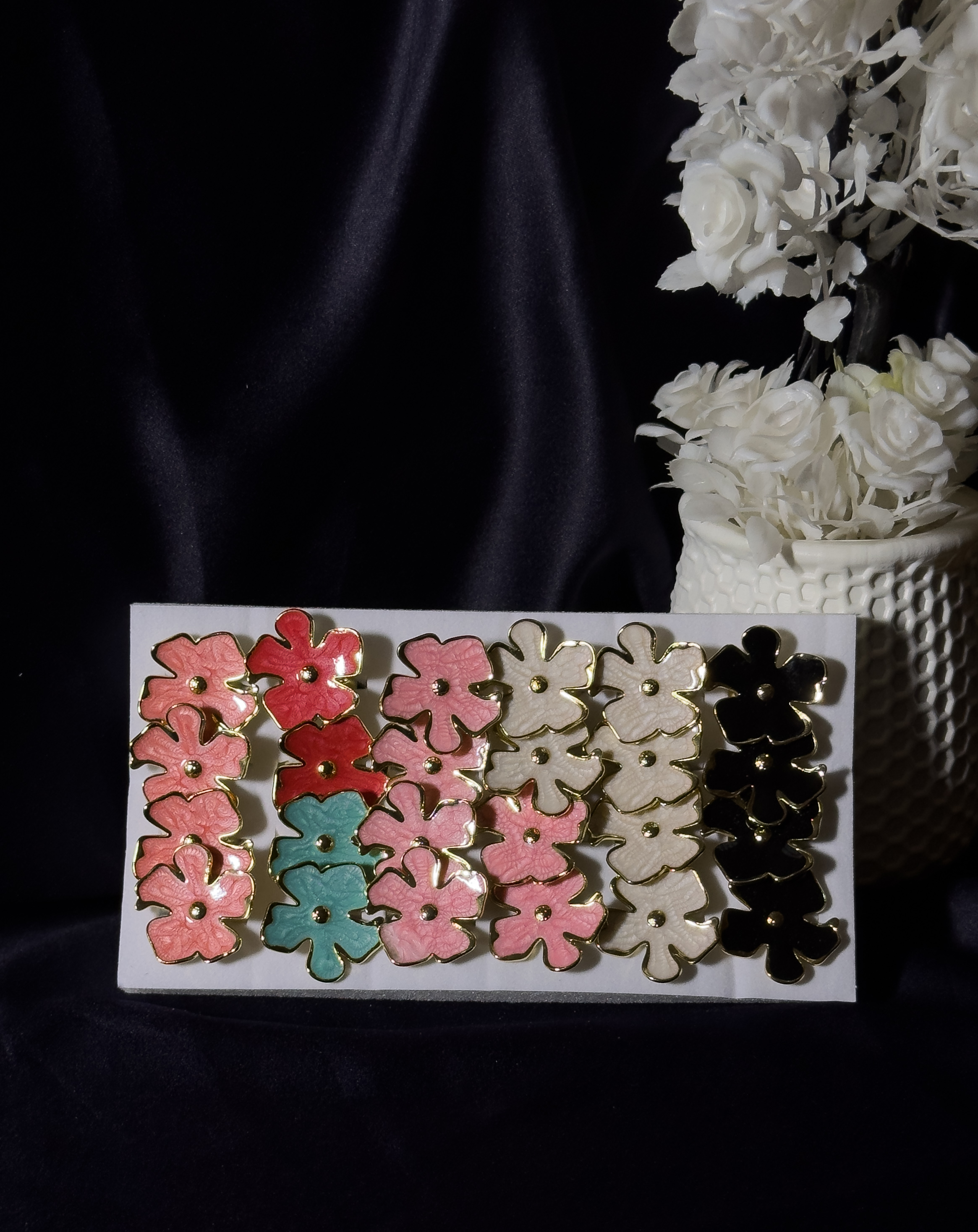 Aura Fleur Enamel Ring Box