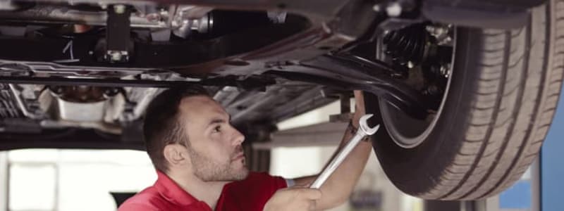 Learn how suspension and shock absorbers on the car is replaced