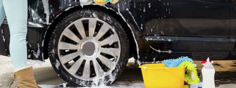 Here is how you wash your car