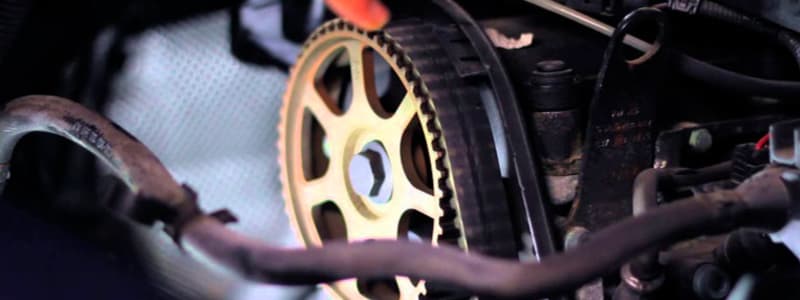 Replacement of timing belt on BMW New timing belt BMW