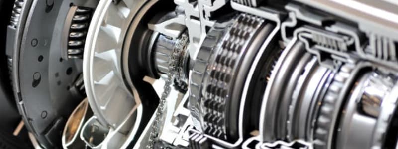 Close-up of a clutch in the engine Here is what a clutch does