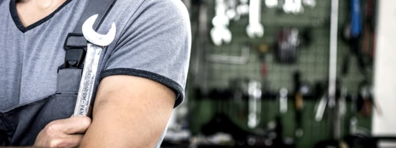 Car Servicing at Peugeot Mechanic at a Peugeot car service