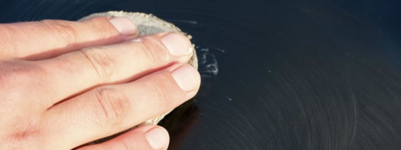 Polish your car by hand Take good care of your car and give it a polish