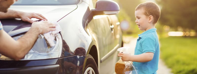 Få bilen gjort ren og klar efter vinteren