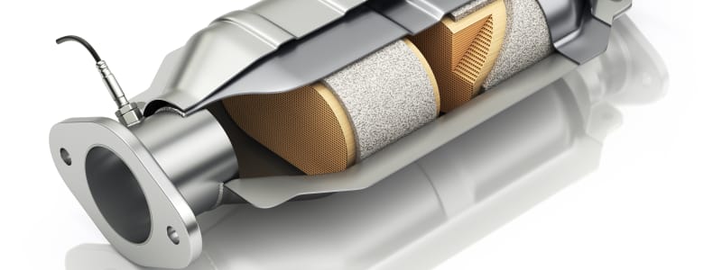 Dieselpartikelfilter Model af et partiklerfilter til diesel