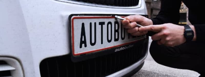 Nummerplader skal nu tyverisikres Få tyverisikret din nummerplade