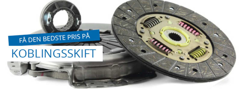 Pris på koblingsskift Få den bedste pris på skift af kobling