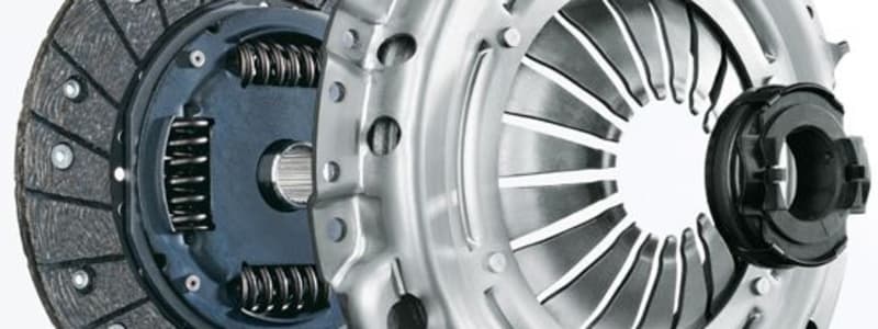 En kobling set i dele Bilens kobling i nærbillede