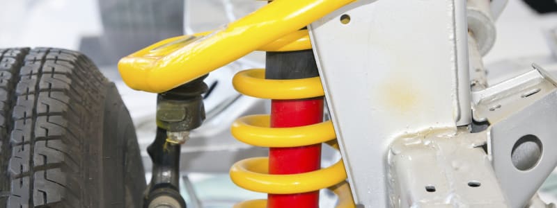 Combien coûte le changement des amortisseurs d'une Renault ? Amortisseur jaune
