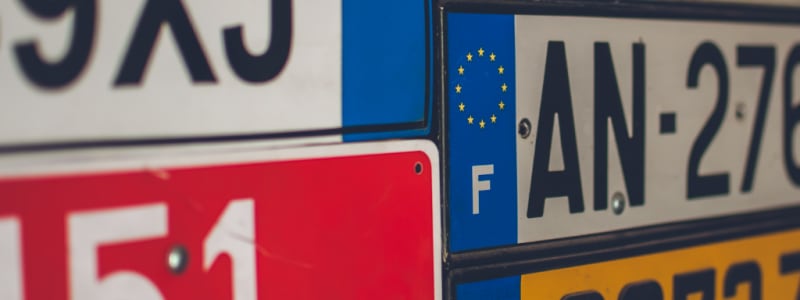 Plaques d'immatriculation : tout ce que vous devez savoir sur le sujet plusieurs plaques d'immatriculation